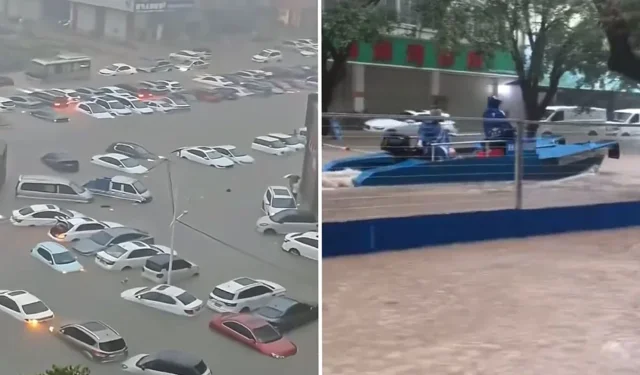 Ülke felaketi yaşıyor. Kent sular altında