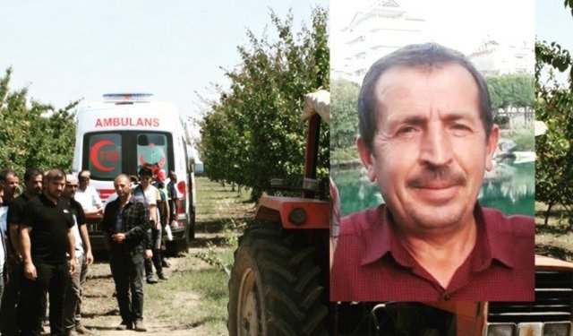 Traktörün altında kalan çiftçi öldü