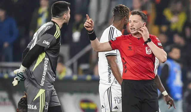Fenerbahçe–Beşiktaş derbisi sonrası TFF’den hakem Yasin Kol kararı