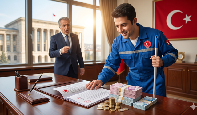 Emekli ikramiyeleri belli oldu: Temizlik işçileri bürokratları solladı