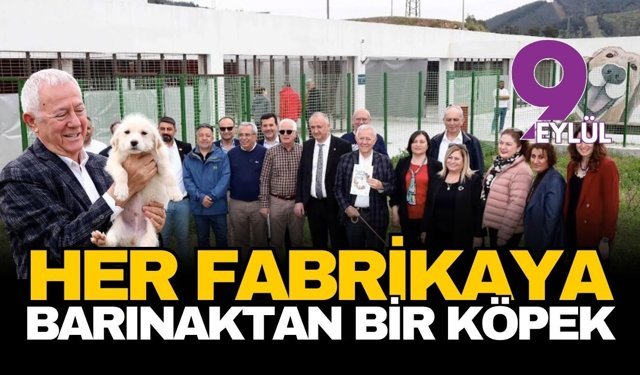 İZSİAD’tan fark yaratan çağrı ‘Her Fabrikaya Barınaktan Bir Köpek”