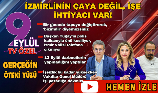 Meslek Fabrikası direnişi sürüyor: İzmirlinin bedava çaya değil, işe ihtiyacı var!