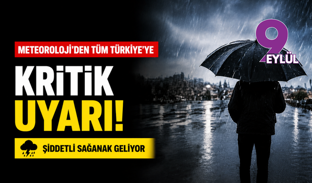 Meteoroloji’den kritik uyarı: Türkiye geneli için sağanak ve serin hava alarmı