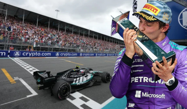 Miami Grand Prix'sinde kazanan Kimi Antonelli