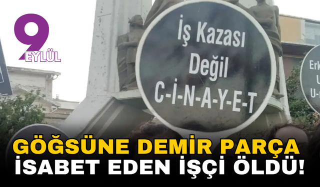 Aliağa'da Fabrikada İş Kazası: Pres Makinesinden Fırlayan Parça Can Aldı