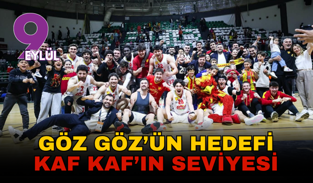 Göztepe Basketbol Yarı Finale Hazır: "Hedef Süper Lig'de Karşıyaka Rekabeti"