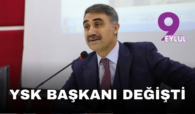YSK Başkanı Serdar Mutta oldu