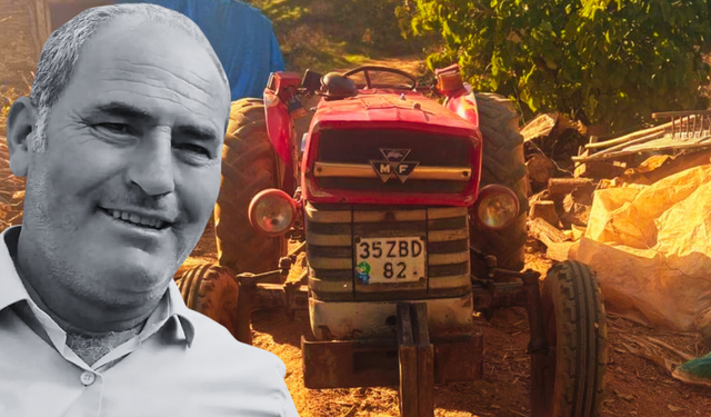 Esrarengiz ölüm! Traktörün üstünde