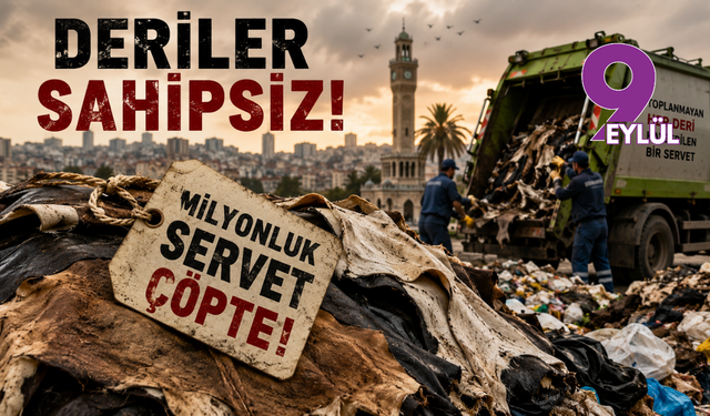 Milyonluk Servet Çöpte: Deriler Sahipsiz!