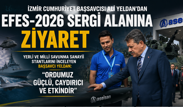 Ali Yeldan’dan Efes-2026 Sergi Alanı Stantlarına Ziyaret