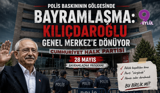 Polis Baskınının Gölgesinde Bayramlaşma: Kılıçdaroğlu'nun bayramlaşma programı belli oldu!