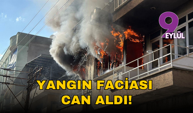 Turgutlu’da yangın faciası: Yaşlı adam yaşamını yitirdi