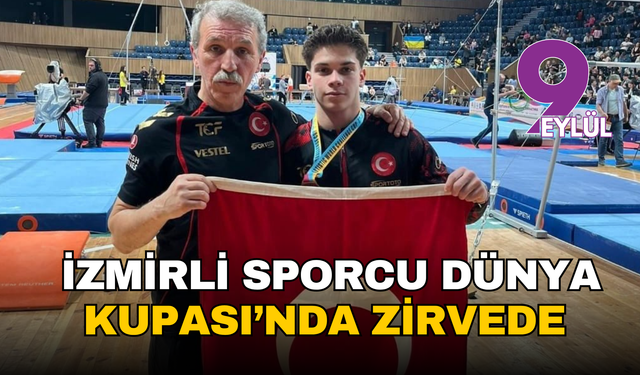 İzmirli sporcu Dünya Kupası’nda zirvede: Altan Doğan’dan altın madalya gururu
