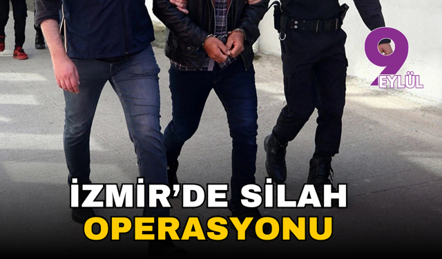 İzmir Bornova'da Silah Operasyonu: Cephanelik Gibi Evlerde 3 Gözaltı