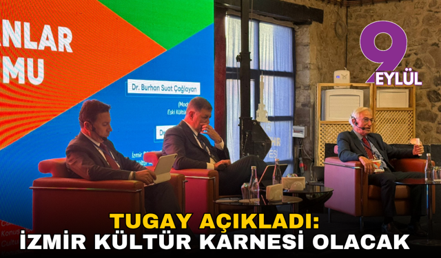 Tugay açıkladı: İzmir kültür karnesi olacak