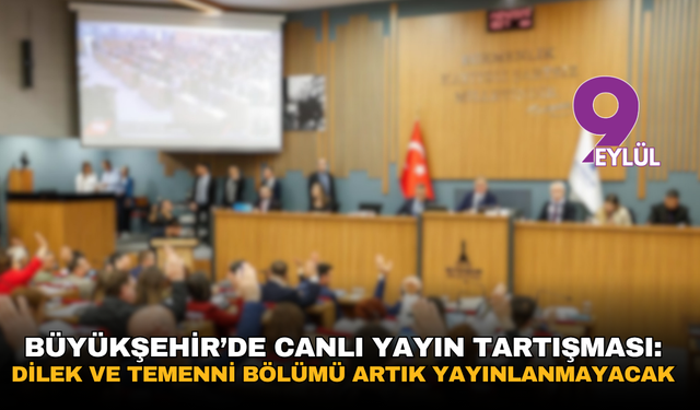 Büyükşehir’de canlı yayın tartışması: Dilek ve temenni bölümü artık yayınlanmayacak