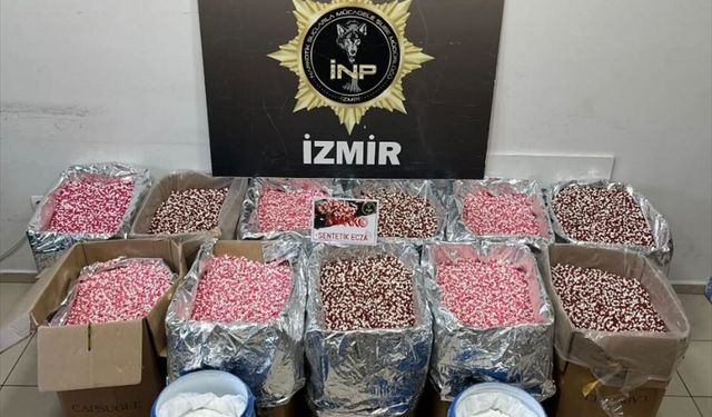 İzmir merkezli uyuşturucu operasyonunda 10 tutuklama