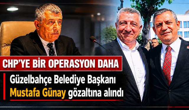 Son dakika... Güzelbahçe Belediye Başkanı Mustafa Günay gözaltına alındı!