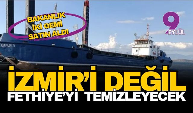 Çin’den gelen dev gemiler Fethiye için demir attı