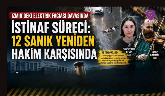 İzmir'deki elektrik faciası davasında istinaf süreci: 12 sanık yeniden hakim karşısında