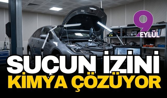 Suçun izini kimya çözüyor