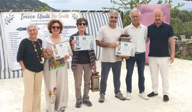 Foça’da zeytinin bereketi şenliğe dönüştü