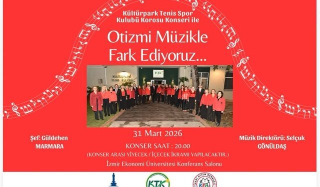Kültürpark Tenis Kulübü Korosu’ndan anlamlı konser: Notalar bu kez otizm farkındalığı için yükselecek