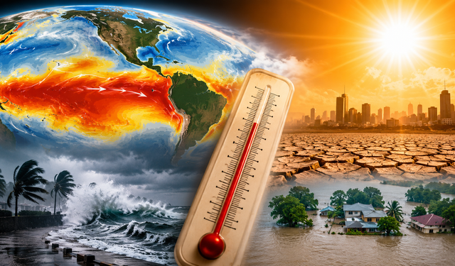 Süper El Nino alarmı: Dünya yeni sıcaklık rekorlarına hazırlanıyor