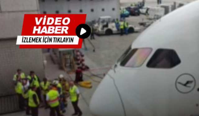 Havalimanında panik: Yaralılar var