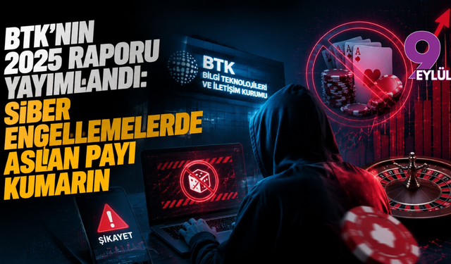BTK’nın 2025 Raporu Yayımlandı: Siber Engellemelerde Aslan Payı Kumarın