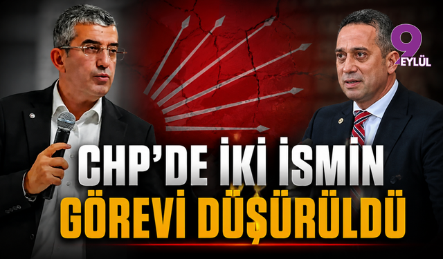 Gökhan Günaydın ve Ali Mahir Başarır'ın grup başkanvekillikleri düşürüldü
