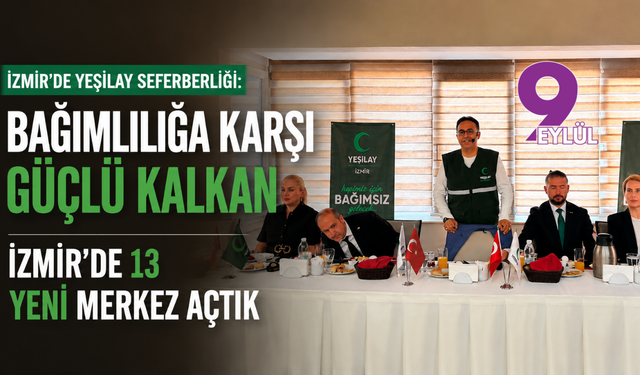 İzmir’de Yeşilay seferberliği: Bağımlılığa karşı güçlü kalkan
