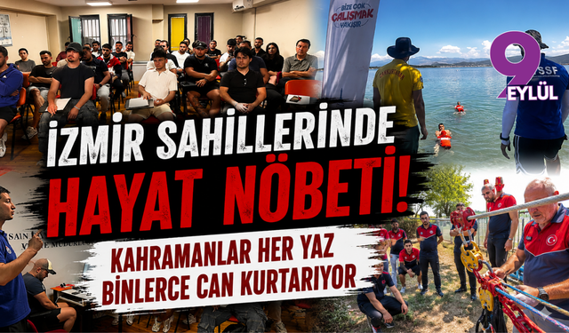 İzmir sahillerinde hayat nöbeti: 279 cankurtaran göreve hazır!