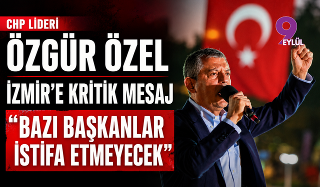 Özgür Özel, İzmir örgütüyle dijital zirvede buluştu: "Biz ayrılsak da bazı başkanlar istifa etmeyecek"