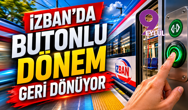 İZBAN kapılarında pandemi öncesi döneme dönüş