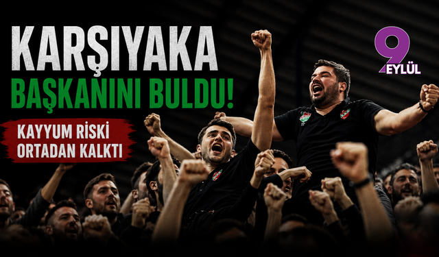 Karşıyaka'da kriz sona erdi: Yiğit Tusder başkanlığa talip oldu