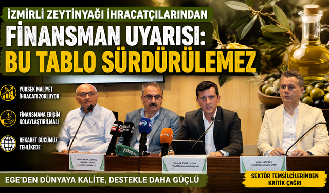 Ege ve İzmirli ihracatçılardan kritik uyarı: “Finansmana erişim olmazsa üretim zorlanır”