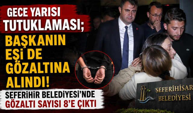 Seferihisar Belediyesi rüşvet soruşturmasında 8 gözaltı: Nermin Günay da dahil