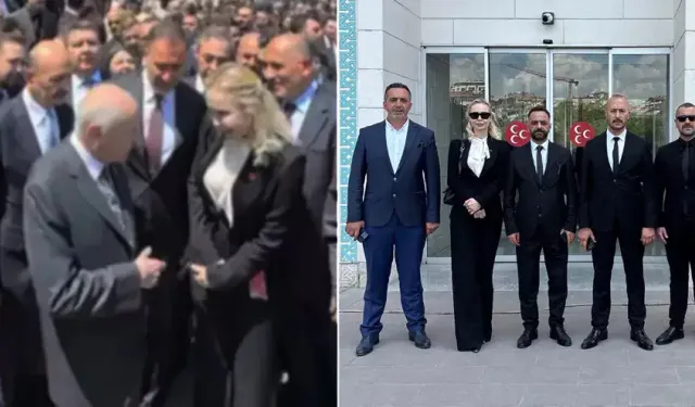 İbrahim Tatlıses'in eski eşi Ayşegül Yıldız MHP'ye katıldı