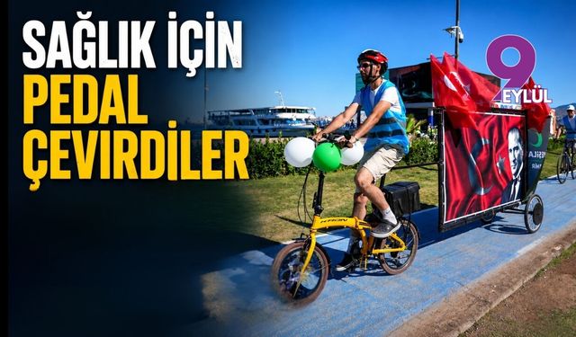 Sağlık için pedal çevirdiler: İzmir sokaklarında bağımlılığa karşı büyük buluşma