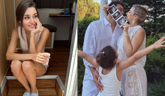 Hande Erçel ikinci kez teyze oluyor