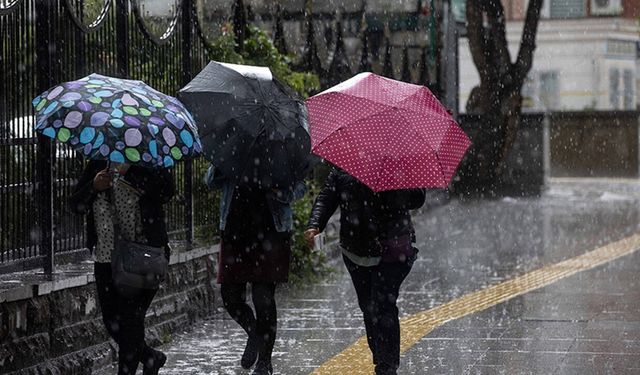 Meteoroloji alarm verdi: Sağanak geliyor, kuvvetli rüzgara dikkat!