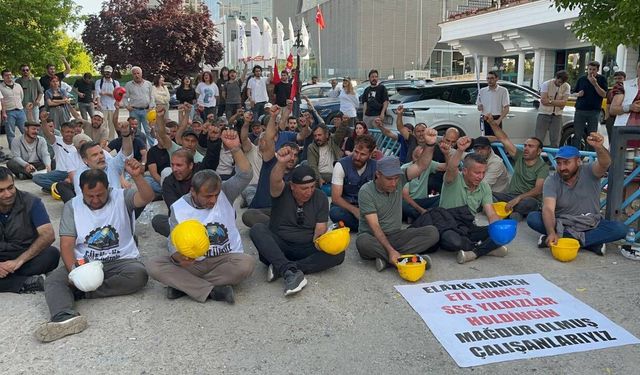 Doruk Madencilik işçilerinin mücadelesi zaferle sonuçlandı: İşçilerin tüm alacakları hesaplarına yatırıldı
