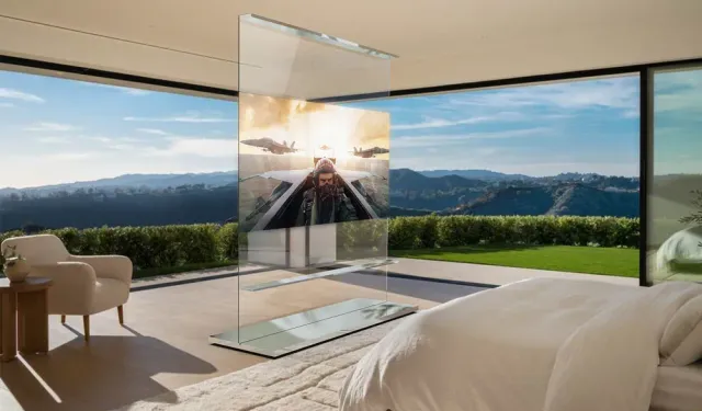 Samsung Dünyanın İlk Şeffaf MicroLED Ekranını Piyasaya Sürdü