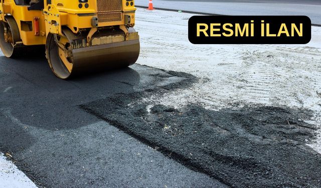 Urla Belediyesi yol yaptıracak