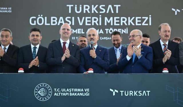 TÜRKSAT Gölbaşı Veri Merkezi Temeli Atıldı