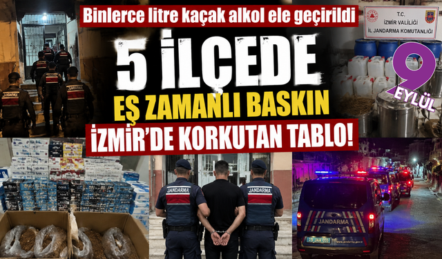 Temmuz’un ilk yarısında kaçakçılığa darbe: İzmir’de 2,5 milyon liralık ürün ele geçirildi