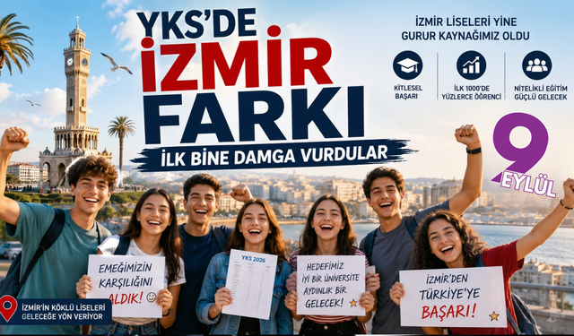 Şampiyonluk gelmedi ama başarı değişmedi: YKS’de İzmir damgası