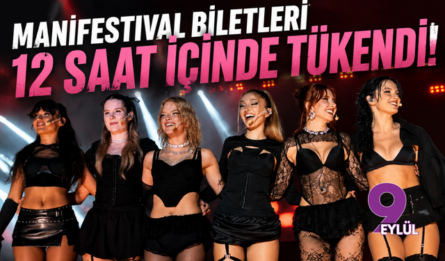 Manifestival Biletleri 12 Saat İçinde Tükendi: Konser Serisine Üçüncü Gün Eklendi