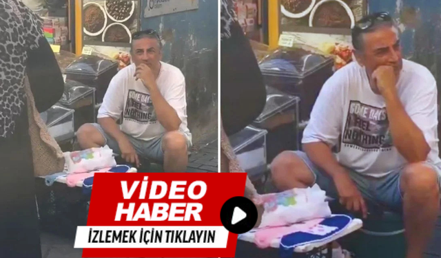 Çelik pazarda banyo lifi sattı